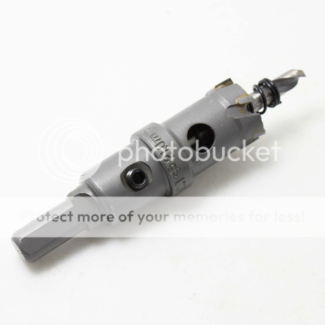 TCT Carbide Tip Hole Saw Drill Bit 15mm 32mm Alloy Stainless Steel